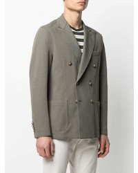 Blazer croisé olive Eleventy