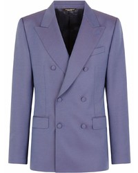 Blazer croisé violet Dolce & Gabbana