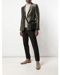 Blazer doré Fendi