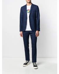 Blazer écossais bleu marine PS Paul Smith