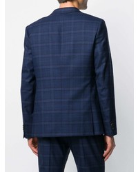 Blazer écossais bleu marine PS Paul Smith