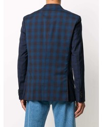 Blazer écossais bleu marine PS Paul Smith