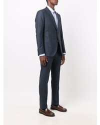 Blazer écossais bleu marine Etro