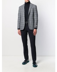 Blazer écossais bleu Canali