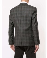 Blazer écossais gris foncé Cerruti 1881