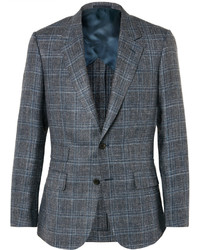 Blazer écossais gris