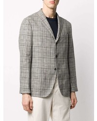 Blazer écossais gris Boglioli