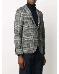 Blazer écossais gris Manuel Ritz