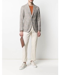 Blazer écossais gris Tagliatore