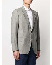 Blazer écossais gris Corneliani