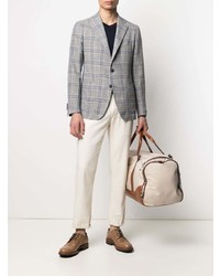 Blazer écossais gris Tagliatore