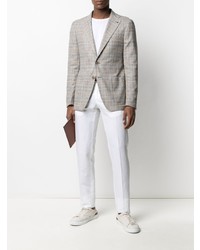 Blazer écossais gris Tagliatore