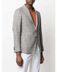 Blazer écossais gris Tagliatore