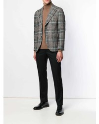 Blazer écossais gris Tagliatore