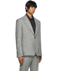 Blazer écossais gris Vivienne Westwood