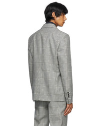 Blazer écossais gris Vivienne Westwood