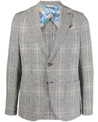 Blazer écossais gris Manuel Ritz