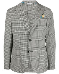 Blazer écossais gris Manuel Ritz