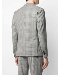 Blazer écossais gris Manuel Ritz