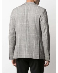 Blazer écossais gris Manuel Ritz