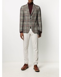 Blazer écossais gris Tagliatore