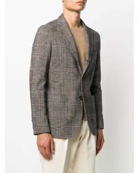 Blazer écossais gris Drumohr