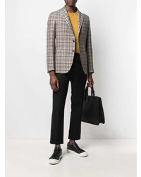 Blazer écossais gris Tagliatore