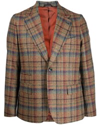 Blazer écossais marron Reveres 1949