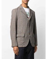 Blazer écossais marron Junya Watanabe MAN