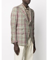 Blazer écossais multicolore Gabriele Pasini