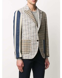 Blazer écossais multicolore Gabriele Pasini