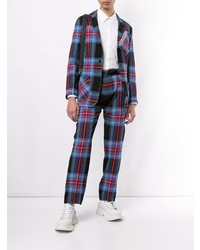 Blazer écossais multicolore Charles Jeffrey Loverboy