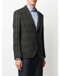 Blazer écossais vert foncé Junya Watanabe MAN