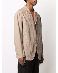 Blazer en coton beige Engineered Garments