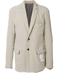 Blazer en coton beige Maison Mihara Yasuhiro