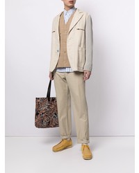 Blazer en coton beige UNDERCOVE