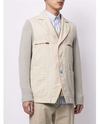 Blazer en coton beige UNDERCOVE