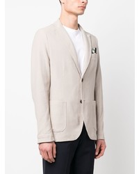 Blazer en coton beige Manuel Ritz