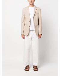 Blazer en coton beige Zegna