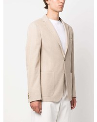 Blazer en coton beige Zegna