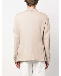 Blazer en coton beige Zegna