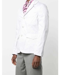 Blazer en coton blanc Comme Des Garcons SHIRT