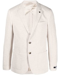 Blazer en coton blanc Karl Lagerfeld