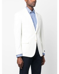 Blazer en coton blanc Polo Ralph Lauren