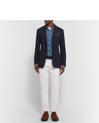 Blazer en coton bleu marine Polo Ralph Lauren