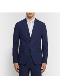 Blazer en coton bleu marine Theory