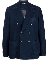 Blazer en coton bleu marine Circolo 1901