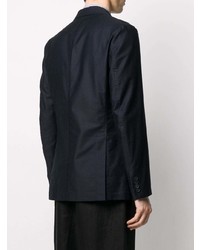 Blazer en coton bleu marine Yohji Yamamoto