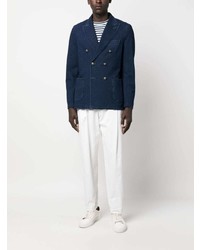 Blazer en coton bleu marine Circolo 1901