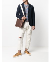 Blazer en coton bleu marine Circolo 1901